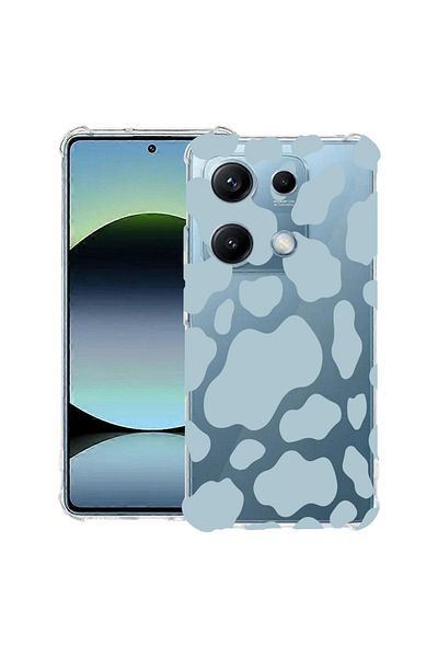 bestcase ® Anit Shock Case For Xiaomi Redmi Note 14S, Blue Cow, 1997762 AS 788