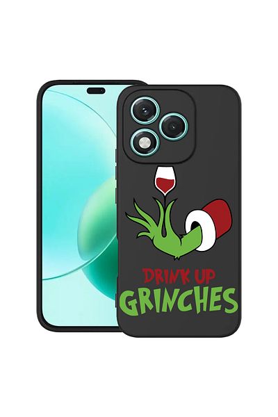 bestcase ® Slim Silicon Case For Honor 400 Lite, Grinches - Drink Up, 2022870 B 1604