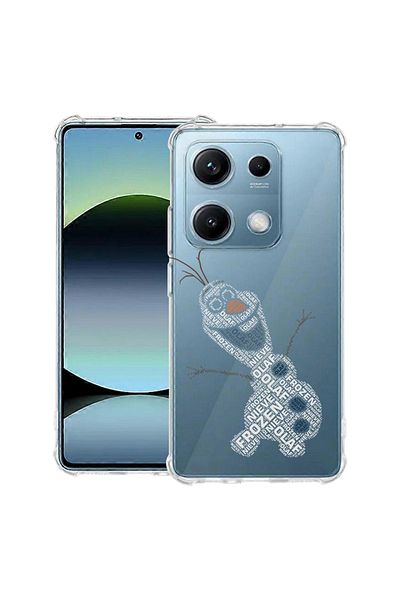 bestcase ® Anit Shock Case For Xiaomi Redmi Note 14S, Calligraphy Olaf, 1997762 AS 1539