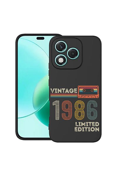bestcase ® Slim Silicon Case For Honor 400 Lite, Limited Edition 1986, 2022870 B 1982