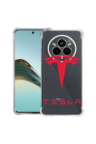 bestcase ® Anit Shock Case For Realme 14 Pro Plus, Tesla Red, 1997763 AS 1711