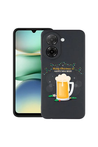 bestcase ® Slim Silicon Case For Xiaomi Redmi A5, Happy New Beer!, 2030991 B 1606