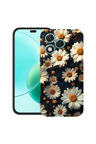 bestcase ® Slim Silicon Case For Honor 400 Lite, 3D Daisy, 2022870 B 1440
