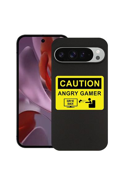 bestcase ® Slim Silicon Case For Google Pixel 10 Pro XL, Angry Gamer, 2036426 B 673