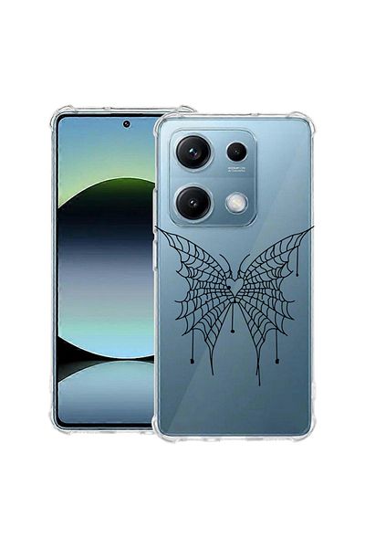 bestcase ® Anit Shock Case For Xiaomi Redmi Note 14S, Butterfly, 1997762 AS 1042