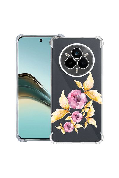 bestcase ® Anit Shock Case For Realme 14 Pro Plus, Pastel Flowers, 1997763 AS 1893