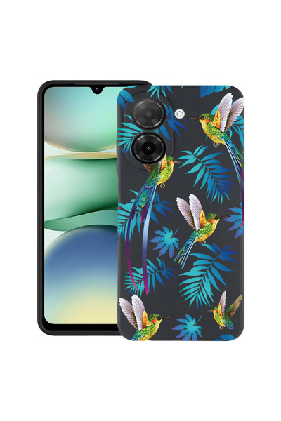 bestcase ® Carcasă subțire din silicon pentru Xiaomi Redmi A5, Wild Tropical,...
