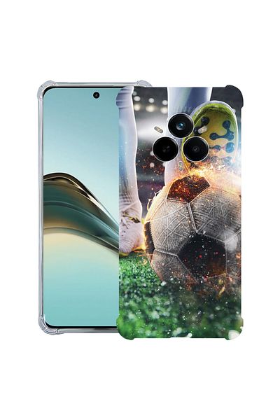 bestcase ® Anit Shock Case For Realme 14 Pro Plus, Play Football, 1997763 AS 1209
