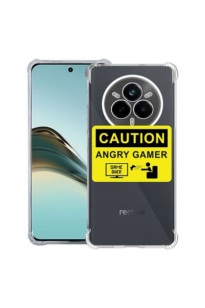 bestcase ® Anit Shock Case For Realme 14 Pro Plus, Angry Gamer, 1997763 AS 673