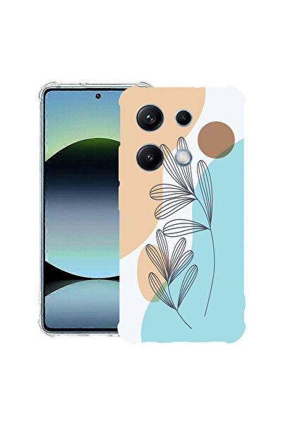 bestcase Husă antișoc pentru OPPO Reno 13 5G cu design floral abstract, 20520...