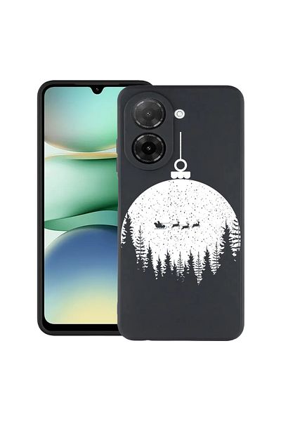 bestcase ® Slim Silicon Case For Xiaomi Redmi A5, Xmas Globe, 2030991 B 1605