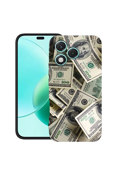 bestcase ® Slim Silicon Case For Honor 400 Lite, Money Pattern, 2022870 B 1444