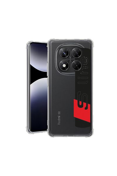 bestcase ® Anit Shock Case For Xiaomi Redmi Note 14 Pro 4G, Audi S Line, 1997764 AS 1757