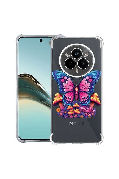 bestcase ® Anit Shock Case For Realme 14 Pro Plus, Dream Colors - Butterfly , 1997763 AS 1573