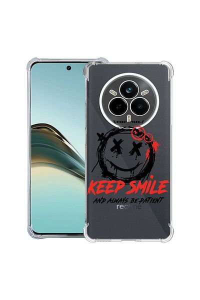 bestcase ® Anit Shock Case For Realme 14 Pro Plus, Keep Smile, 1997763 AS 1870