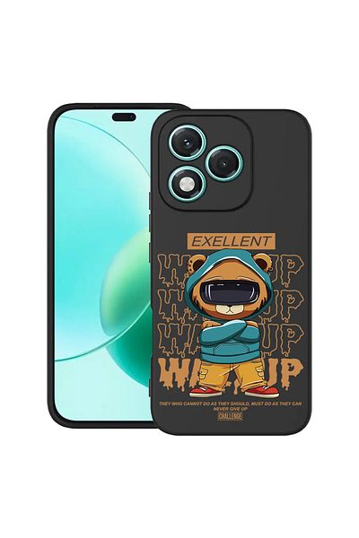 bestcase ® Slim Silicon Case For Honor 400 Lite, Bear Exellent, 2022870 B 1894