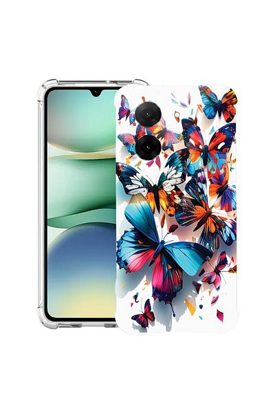 bestcase ® Anit Shock Case For Xiaomi Redmi A5, Colorful Butterflies, 2030996 AS 1226