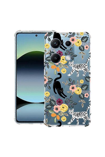 bestcase ® Anit Shock Case For Xiaomi Redmi Note 14S, Cat Pattern, 1997762 AS 1429
