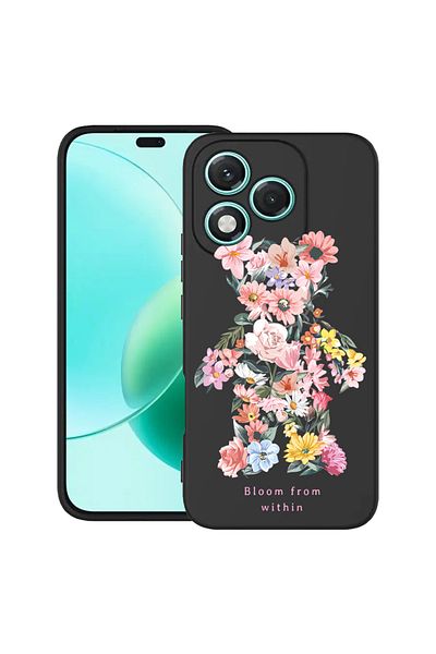 bestcase ® Slim Silicon Case For Honor 400 Lite, Teddy Bear Bloom From Within, 2022870 B 1568