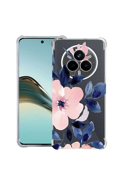 bestcase ® Anit Shock Case For Realme 14 Pro Plus, Pastel Colors Collection Flowers, 1997763 AS 506