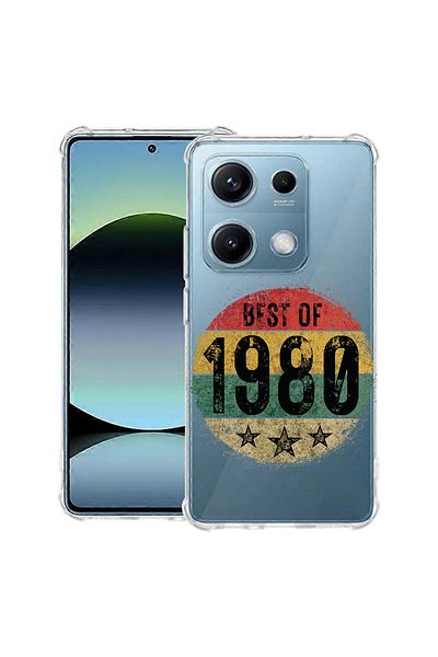 bestcase ® Anit Shock Case For Xiaomi Redmi Note 14S, Best Of 1980, 1997762 AS 1913