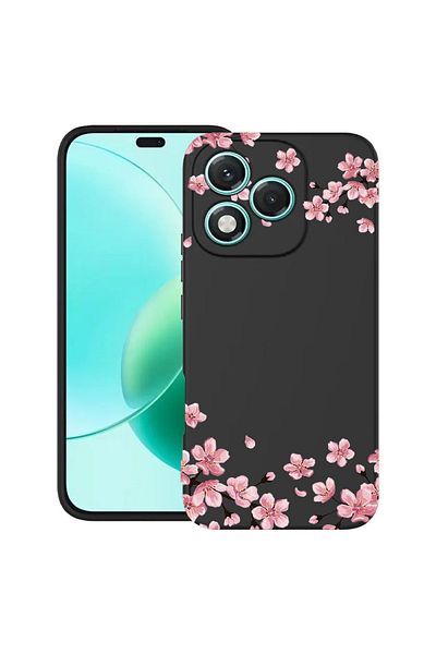 bestcase ® Slim Silicon Case For Honor 400 Lite, Pastel colors - flowers, 2022870 B 694