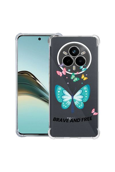 bestcase ® Anit Shock Case For Realme 14 Pro Plus, Butterflies, 1997763 AS 1847