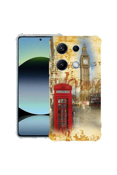 bestcase ® Anit Shock Case For Xiaomi Redmi Note 14S, London, 1997762 AS 1370