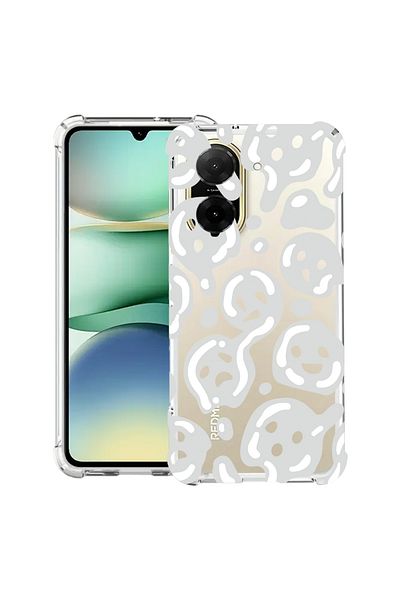bestcase ® Anit Shock Case For Xiaomi Redmi A5, Gray Acid Smiley, 2030996 AS 1000