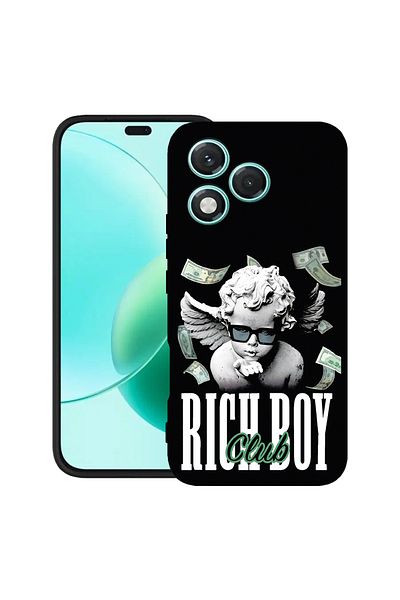 bestcase ® Slim Silicon Case For Honor 400 Lite, Rich Boy Club, 2022870 B 1457