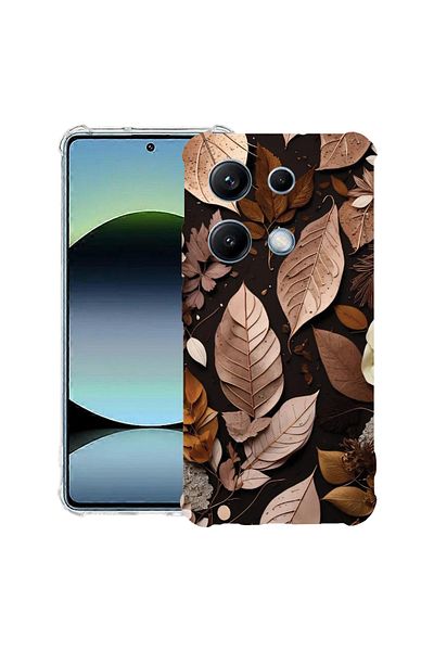 bestcase ® Anit Shock Case For Xiaomi Redmi Note 14S, Autumn Feathers, 1997762 AS 1161