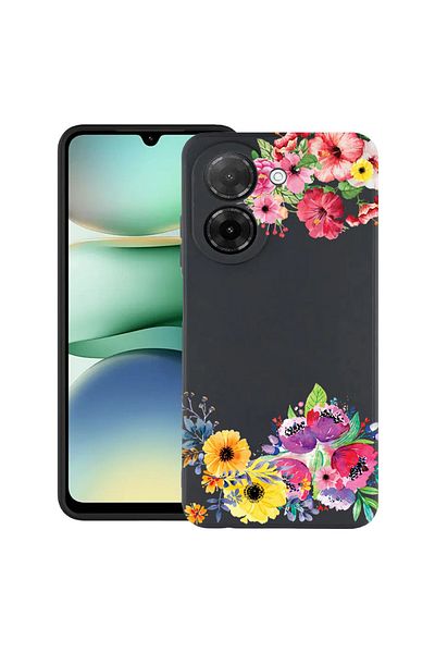 bestcase ® Slim Silicon Case For Xiaomi Redmi A5, Flowers, 2030991 B 56