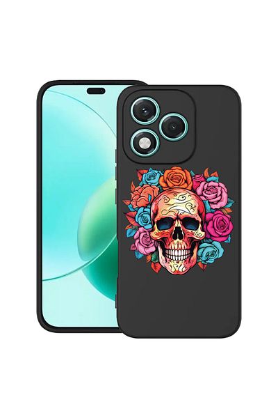 bestcase ® Slim Silicon Case For Honor 400 Lite, Dream Colors - Skull, 2022870 B 1582