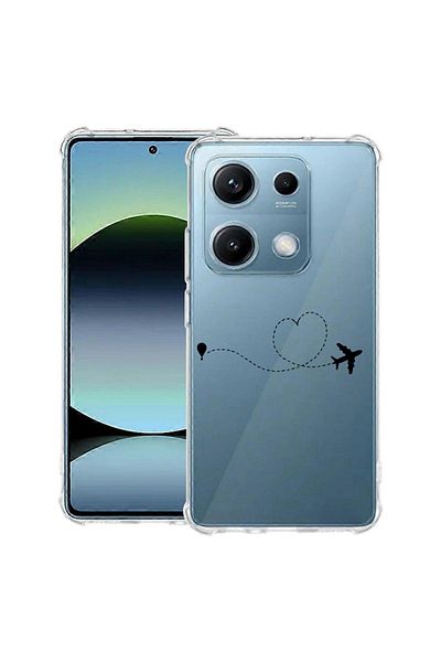 bestcase ® Anit Shock Case For Xiaomi Redmi Note 14S, Love To Travel, 1997762 AS 746