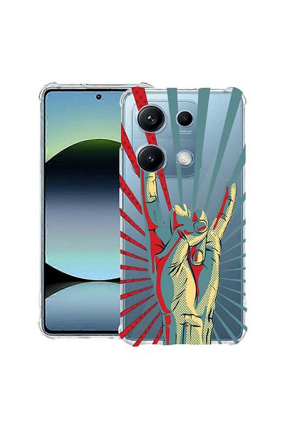 bestcase ® Anit Shock Case For Xiaomi Redmi Note 14S, Rock Festival, 1997762 AS 530