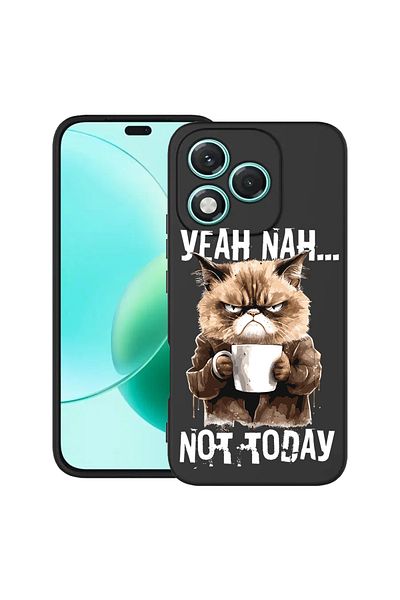 bestcase ® Slim Silicon Case For Honor 400 Lite, Not Today, 2022870 B 1878