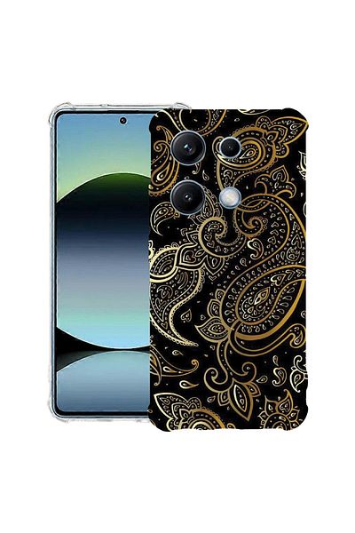 bestcase ® Anit Shock Case For Xiaomi Redmi Note 14S, Golden Pattern, 1997762 AS 1154