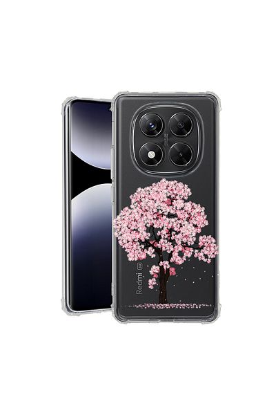 bestcase ® Anit Shock Case For Xiaomi Redmi Note 14 Pro 4G, Cherry Blossom Trees, 1997764 AS 1833