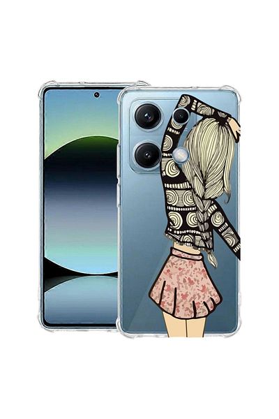 bestcase ® Anit Shock Case For Xiaomi Redmi Note 14S, Girl Friend, 1997762 AS 188