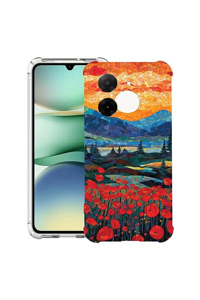 bestcase ® Anit Shock Case For Xiaomi Redmi A5, Poppies in Sunset, 2030996 AS 1274