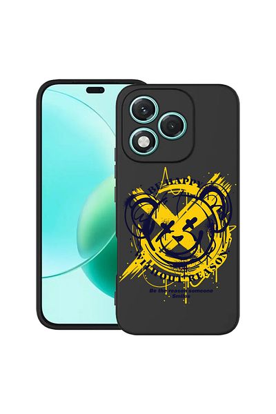 bestcase ® Slim Silicon Case For Honor 400 Lite, Teddy Bear Be Happy, 2022870 B 1559
