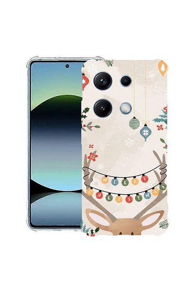 bestcase ® Anit Shock Case For Xiaomi Redmi Note 14S, Xmas Reindeer, 1997762 AS 1369