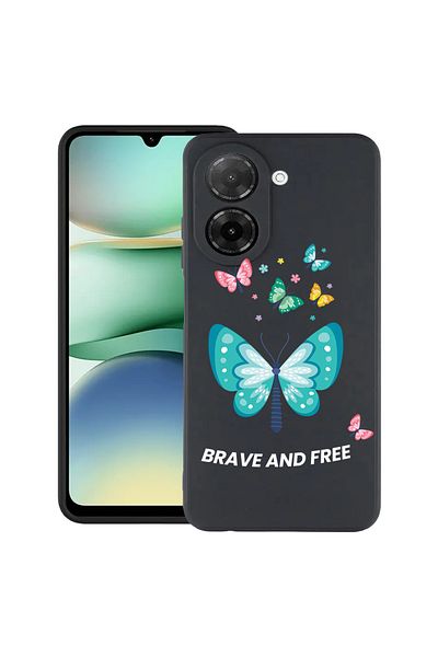 bestcase ® Slim Silicon Case For Xiaomi Redmi A5, Butterflies, 2030991 B 1847