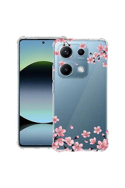 bestcase ® Anit Shock Case For Xiaomi Redmi Note 14S, Pastel colors - flowers, 1997762 AS 694