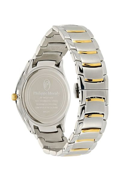 Philippe Moraly Men's Analog Wrist Watch M1321CB - 32 mm
