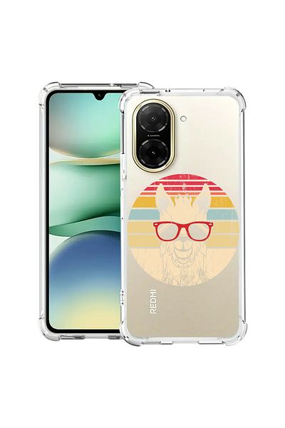 bestcase ® Anit Shock Case For Xiaomi Redmi A5, Oldschool LLama, 2030996 AS 1818