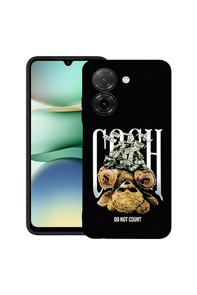 bestcase ® Slim Silicon Case For Xiaomi Redmi A5, Teddy Bear Money, 2030991 B 1460