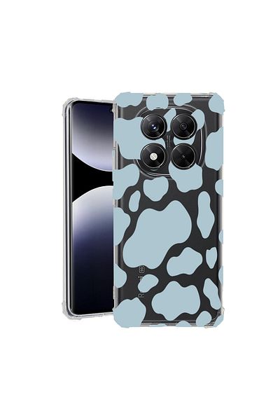 bestcase ® Anit Shock Case For Xiaomi Redmi Note 14 Pro 4G, Blue Cow, 1997764 AS 788