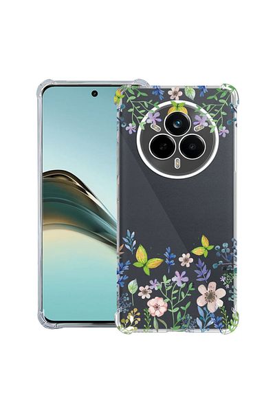 bestcase ® Anit Shock Case For Realme 14 Pro Plus, Butterfly Flowers, 1997763 AS 95