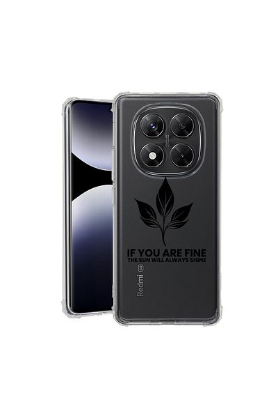 bestcase ® Anit Shock Case For Xiaomi Redmi Note 14 Pro 4G, If you are fine, 1997764 AS 1470